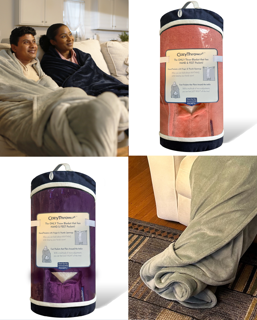 CozyThrowᶻᶻᶻ™ Sensory-Informed Comfort for Adults