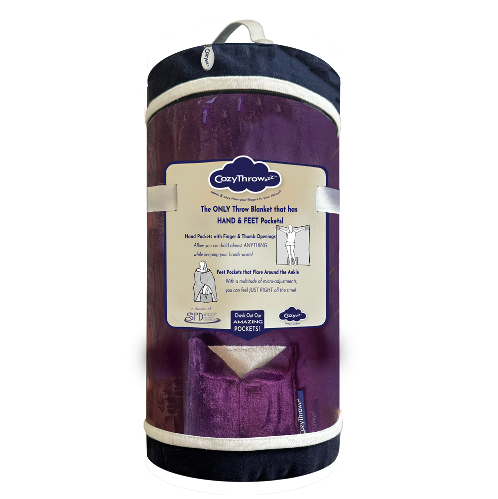 CozyThrowᶻᶻᶻ™ Sensory-Informed Comfort for Adults