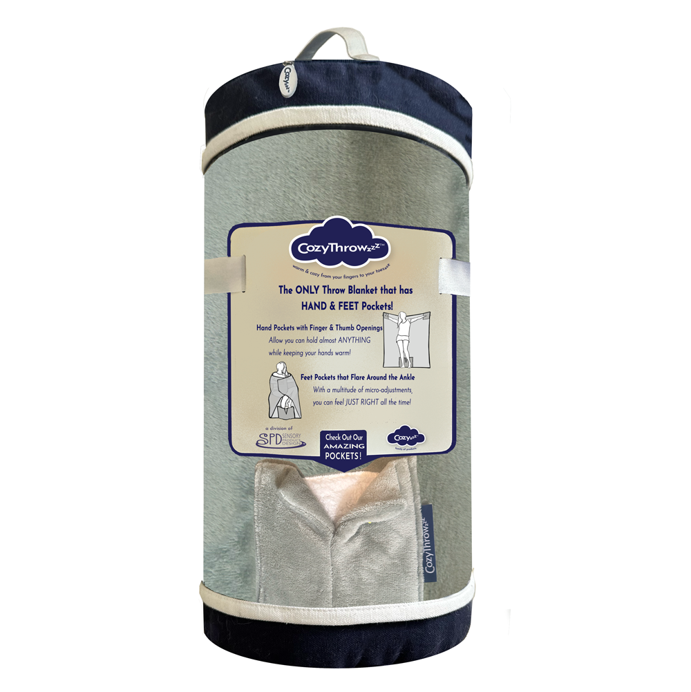 CozyThrowᶻᶻᶻ™ Sensory-Informed Comfort for Adults
