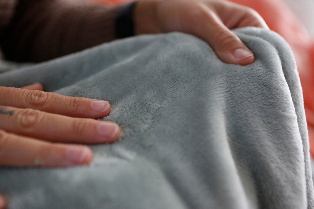 Soft microfiber fleece